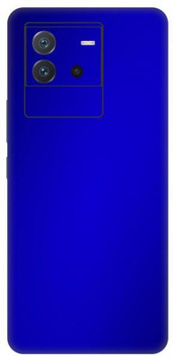 Vcare GadGets iQOO Neo 6 5G Metallic Blue Shining Back Side Premium Mobile Skin(Metallic Blue Shining)