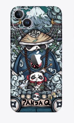 SkinoMania iphone 14 Mobile Skin(Multicolor Ninja Panda)