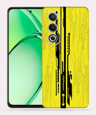 OggyBaba OggyBaba Oppo K12X 5g Mobile Skin(Yellow CyberPunk)