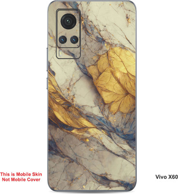 VYBE The Smart Choice Vivo X60 Abstract Embossed Mobile Skin(Vanilla 10)