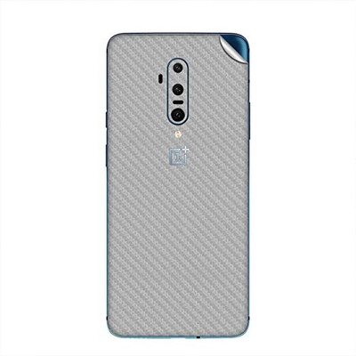 Xskin OnePlus 7T Pro Mobile Skin(Silver Carbon)
