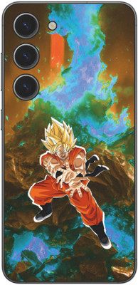 VYBE The Smart Choice galaxy s23 plus Goku Mobile Skin Mobile Skin(Black 652)