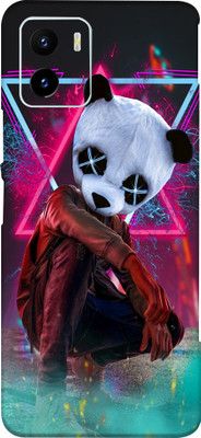 BUGGU Vivo Y15c Mobile Skin(Ultra Super Panda Party Mood Skin With High Matte Finish)
