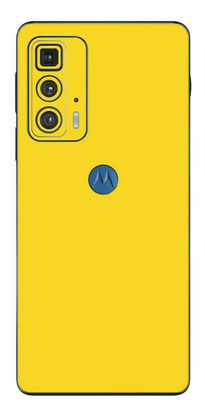 Vcare GadGets Moto Edge 20 Pro Mobile Skin(Yellow)