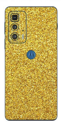 Vcare GadGets Moto Edge 20 Pro Mobile Skin(Gold)