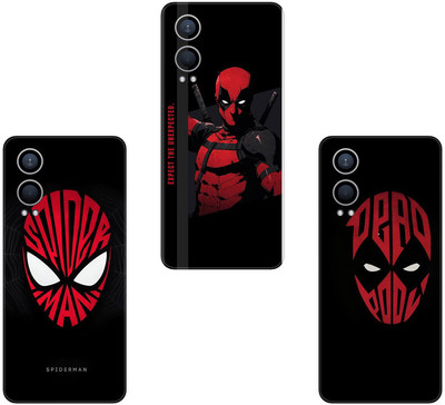 wrap craft INFINIX SMART 5 COMBO(PACK OF 3)Camera&Back Protector Premium Vinyl Mobile Skin(Multicolor)