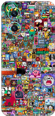 wrap craft VIVO V25 5G Premium Vinyl Mobile Skin(Multicolor)