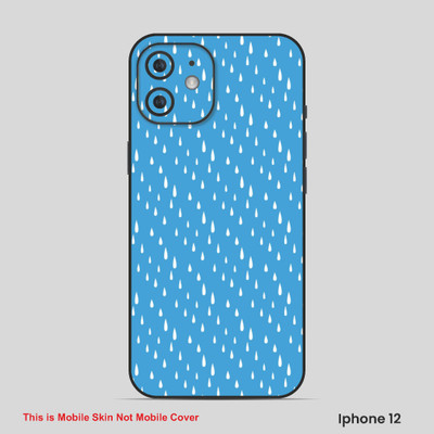 VYBE The Smart Choice iPhone 12 Pattern Mobile Skin(Celestial Blue 2)