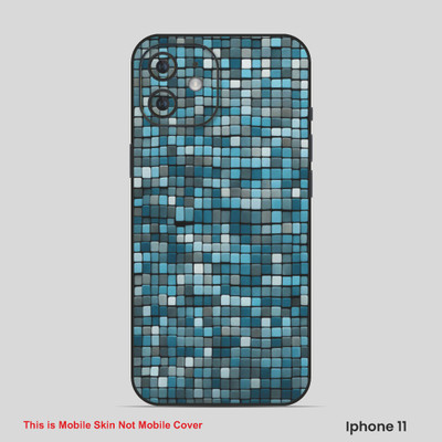 VYBE The Smart Choice iPhone 11 Pattern Mobile Skin(Moonstone Blue 1)