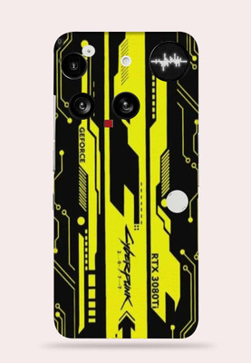 OggyBaba Nothing Phone 3 5g Mobile Skin(Cyberpunk Yellow Black)