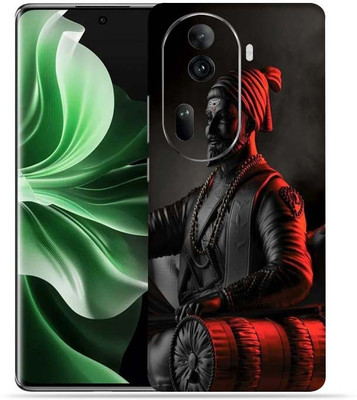 Satisfactory Oppo Reno 11 Pro 5G, Shivaji Maharaj, OggyBaba Mobile Skin(Multicolor)