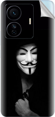 Snooky vivo iQOO Z6 Pro Mobile Skin(Black, White)