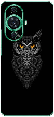 FCS Huawei nova 11 Pro Printed Back skin Mobile Skin(Dark Owl)