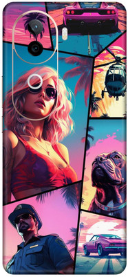 wrap craft VIVO V40E 5G Premium SUPERVinyl BACK Mobile Skin(Multicolor)