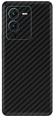Vcare GadGets V25 Pro Mobile Skin(Fiber Carbon Black)