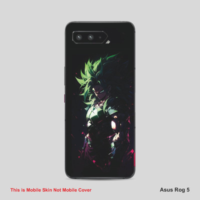 VYBE The Smart Choice Asus Rog 5 Goku Mobile Skin Mobile Skin(Olive Green 3)