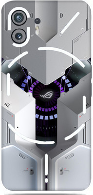 SkinoMania OPPO RENO 10 PRO PLUS 5G Mobile Skin(Asus ROG 3 Abstract Multicolor Mobile skin)