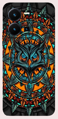 BUGGU VIVO Y35 Mobile Skin(Ultra Super Mighty Owl Skin With High Matte Finish)