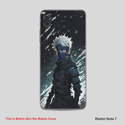 VYBE The Smart Choice Redmi Note 7 Kakashi Mobile Skin Mobile Skin(Bluish Cyan B29)