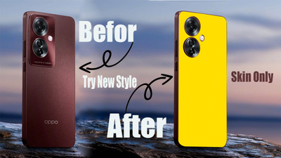 AsSkin OPPO F25 Pro 5G Mobile Skin(Yellow)