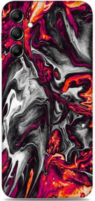 SkinoMania SAMSUNG Galaxy A14 5G Mobile Skin(Multicolor Colorful-Lava)