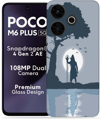 OggyBaba OggyBaba Poco M6 Plus 5g Mobile Skin(Lord-Shiva)