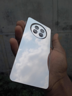 MOKPLZ REALME NARZO 70X 5G SILVER MIRROR BACK PANNEL Mobile Skin(Silver)