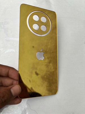 TWUAOP REALME C65 5G BACK PANNEL ACRYLIC SHEET Mobile Skin(Gold)