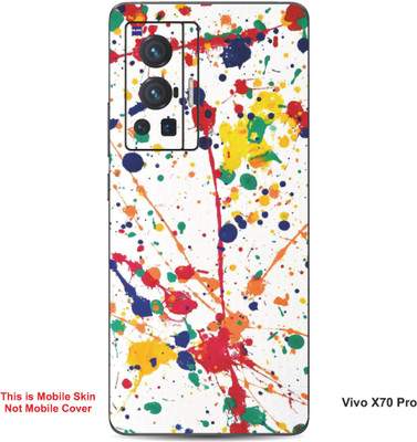 VYBE The Smart Choice Vivo X70 Pro Art Embossed Mobile Skin(Soapstone 13)