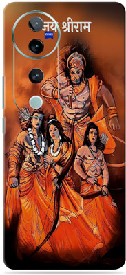 WeCre8 Skin's Vivo V40 Pro 5G Premium Vinyl Mobile Skin (Multicolor) Mobile Skin(Jai Shree Ram)