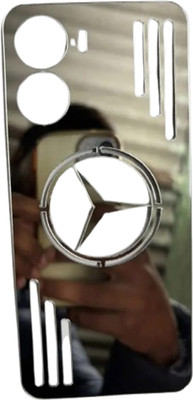 Mokteck VIVO T2X 5G SILVER Mirror Finish Back Panel Mobile Skin(Silver)