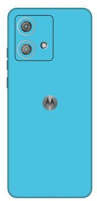 Vcare GadGets Moto Edge 40 Neo (5G) Mobile Skin(Blue Satin)