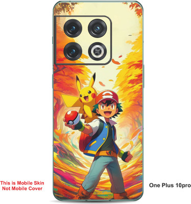 VYBE The Smart Choice One Plus 10 Pro Pokemon Embossed Mobile Skin(Oasis 23)