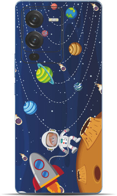 VYBE Vivo V25 Pro Space Mobile Skin Mobile Skin(Delft Blue 34)