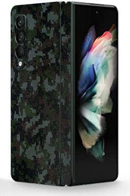 AsSkin Samsung Galaxy ZFold 3 5g, samsung Galaxy zfold 3 5g Mobile Skin(Ultra Super Military Digital Camoflage With High Matte Finish.)