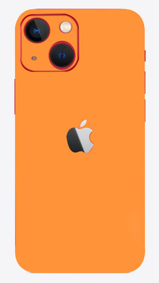 AsSkin IPhone 13 mini, iPhone 13 mini Mobile Skin(Ultra Super Orange Matte Wrap Sticker With High Gloss Finish).)