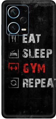 wrap craft Poco X5 5G Premium Vinyl Mobile Skin(Multicolor)