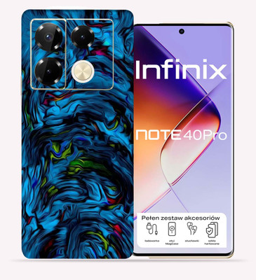 OggyBaba Infinix Note 40 pro 5g Mobile Skin(Blue Lava)