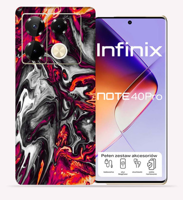 OggyBaba Infinix Note 40 pro 5g Mobile Skin(Colorful Lava)