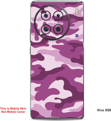 VYBE The Smart Choice Vivo X90 Art Embossed Mobile Skin(Hemlock 16)