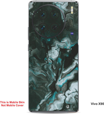 VYBE The Smart Choice Vivo X90 Abstract Embossed Mobile Skin(Opal 16)