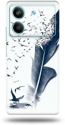 Mclaxa Xiaomi Poco X6 Pro Mobile Skin(Birds Feather)