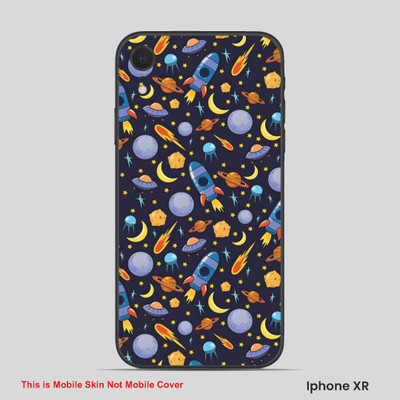 VYBE The Smart Choice iPhone XR Universal Mobile Skin(Dull Blue 3)