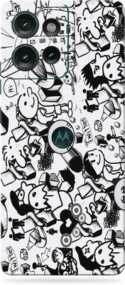 WeCre8 Skin's Motorola Edge 50 5G Mobile Skin(doodle-Art)