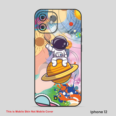 VYBE The Smart Choice iPhone 12 Universal Mobile Skin(Cotton Candy Pink 2)