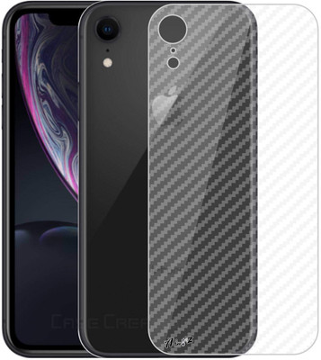 Sharp beak [Pack of 2] Back Transparent Screen Guard Sticker For IPHONE XR Mobile Skin(White)