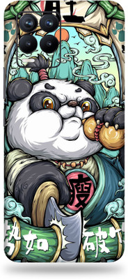 AsSkin Realme 8 Pro, real me 8 pro Mobile Skin(Ultra Super Hungry Panda With High Matte Finish.Skin..)