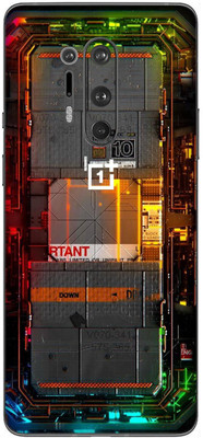 AMTHA AMTHA OnePlus 8 Pro Mobile Skin(Multicolor)