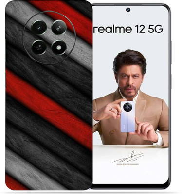 OggyBaba Realme 12 5g Mobile Skin(Colorfull Wood)
