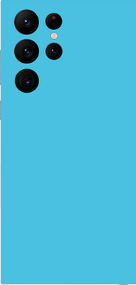 AsSkin Samsung Galaxy s22 Ultra 5g, samsung s22 ultra 5g, Samsung Galaxy Mobile Skin(Ultra Super Baby Blue Matte Skin With High Matte Finish.)